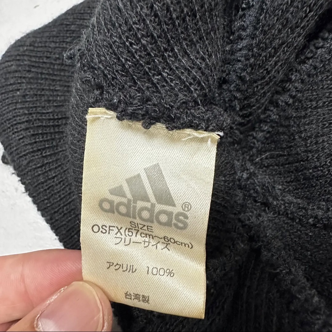 adidas(アディダス)のアディダス ニット帽 黒 ADIDAS ビーニー メンズの帽子(ニット帽/ビーニー)の商品写真