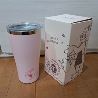 タリーズコーヒー(TULLY'S COFFEE)のタリーズ　トムとジェリー　ピンク　ステンレス　タンブラー(タンブラー)