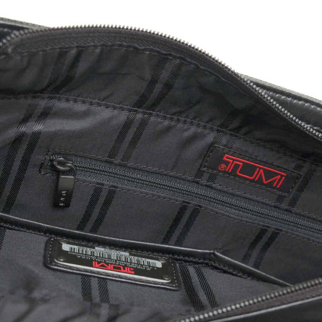 TUMI(トゥミ)のトゥミ／TUMI バッグ トートバッグ 鞄 ハンドバッグ メンズ 男性 男性用ナイロン レザー 革 本革 ブラック 黒  4372D3 肩掛け ワンショルダーバッグ ユニセックス 男女兼用 メンズのバッグ(トートバッグ)の商品写真