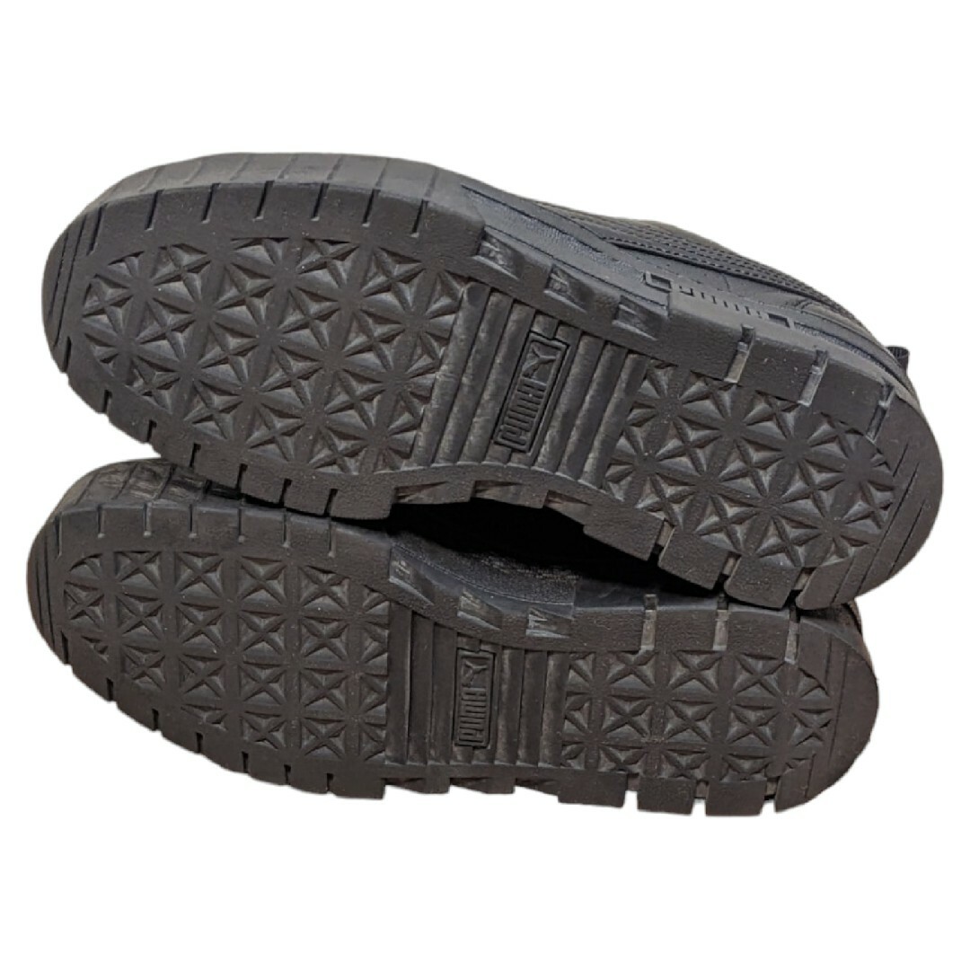 PUMA(プーマ)のPUMA MAYZE プーマ メイズ 24.5cm 厚底スニーカー ブラック レディースの靴/シューズ(スニーカー)の商品写真