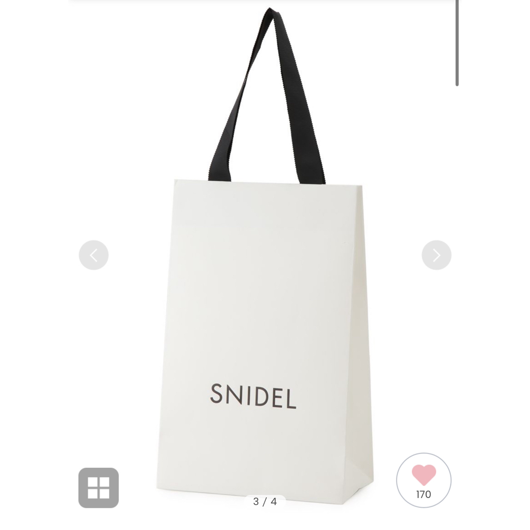 SNIDEL(スナイデル)のスナイデル　SNIDEL ラッピング　巾着　ショッパー　ショップ袋　プレゼント レディースのバッグ(ショップ袋)の商品写真