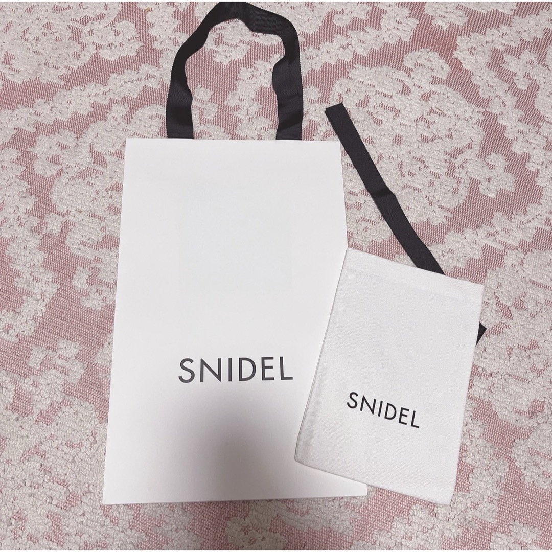 SNIDEL(スナイデル)のスナイデル　SNIDEL ラッピング　巾着　ショッパー　ショップ袋　プレゼント レディースのバッグ(ショップ袋)の商品写真