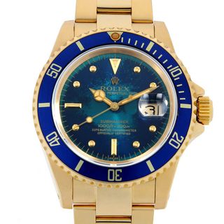 ロレックス(ROLEX)のロレックス サブマリーナ デイト 16808 ブルー トロピカル 70番 メンズ 中古(腕時計(アナログ))