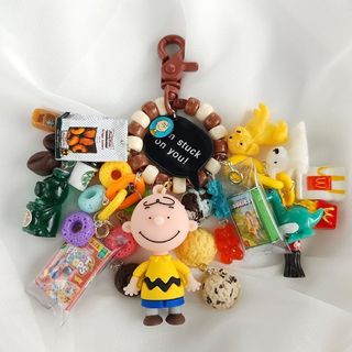 スヌーピー(SNOOPY)の【SALE】じゃらじゃらキーホルダー わんぱくボーイ(キーホルダー/ストラップ)