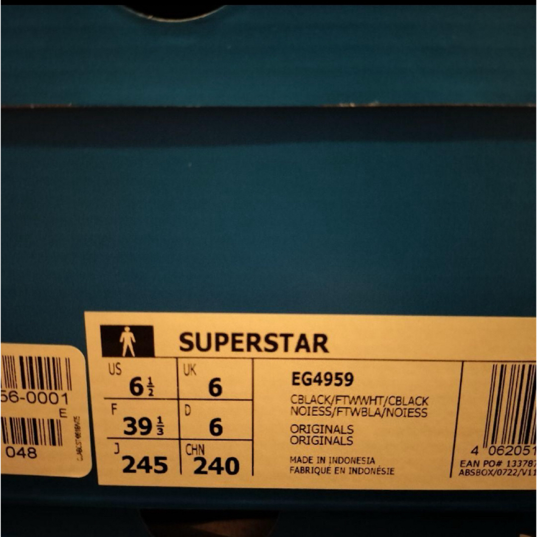 Originals（adidas）(オリジナルス)の24.5cm EG4959 SUPER STAR ADIDAS ORIGINAL レディースの靴/シューズ(スニーカー)の商品写真