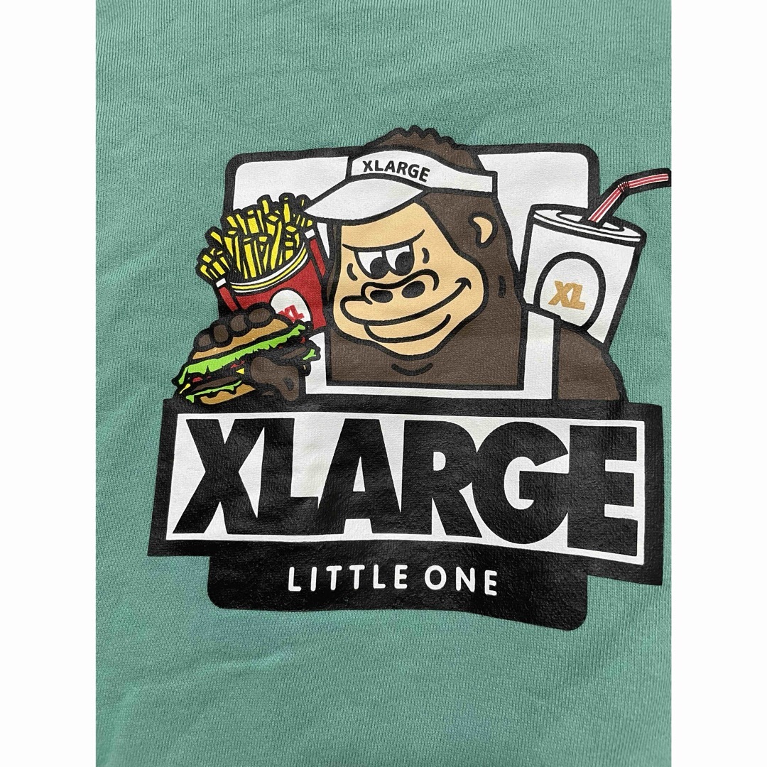 XLARGE KIDS(エクストララージキッズ)のエクストララージキッズ　パーカー キッズ/ベビー/マタニティのキッズ服男の子用(90cm~)(Tシャツ/カットソー)の商品写真