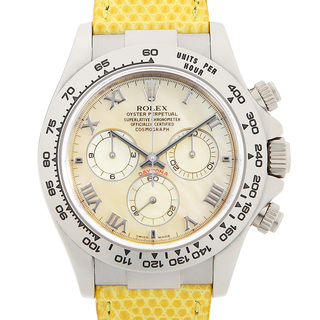 ロレックス(ROLEX)のロレックス デイトナ ビーチ 116519 イエローシェル K番 メンズ 中古 腕時計(腕時計(アナログ))