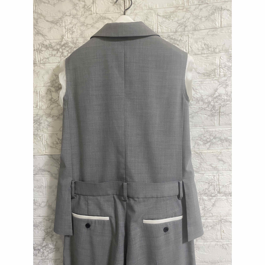 sacai - sacai サカイ オールインワン サロペット ジャケット sacai - sacai サカイ オールインワン サロペット ジャケット