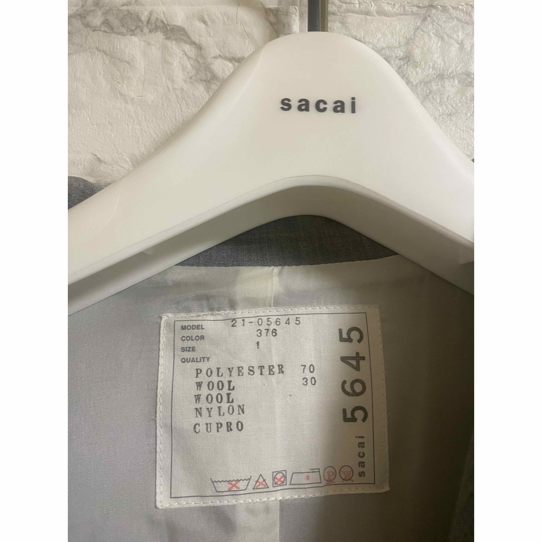 sacai(サカイ)のsacai サカイ オールインワン サロペット ジャケット スーチング レディースのパンツ(オールインワン)の商品写真