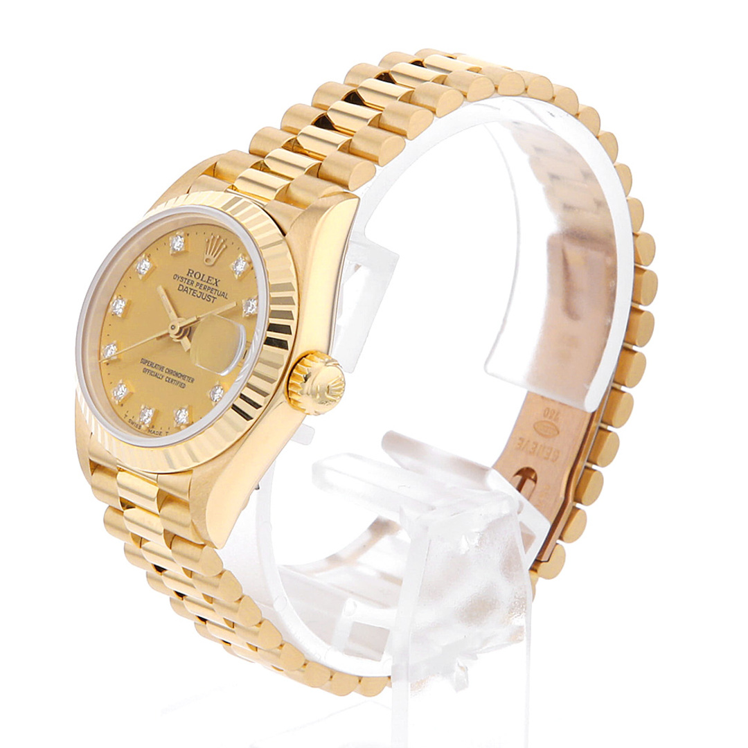 ROLEX(ロレックス)のロレックス デイトジャスト 69178G シャンパン 95番 レディース 中古 腕時計 レディースのファッション小物(腕時計)の商品写真