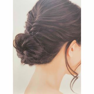 着画制作キット ヘアアクセサリー ダークカラー(型紙/パターン)