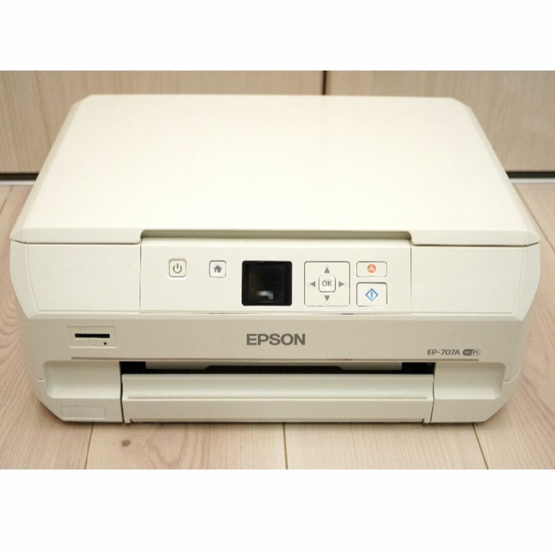 EPSON(エプソン)のEPSON EP-707A　ホワイト スマホ/家電/カメラのPC/タブレット(PC周辺機器)の商品写真