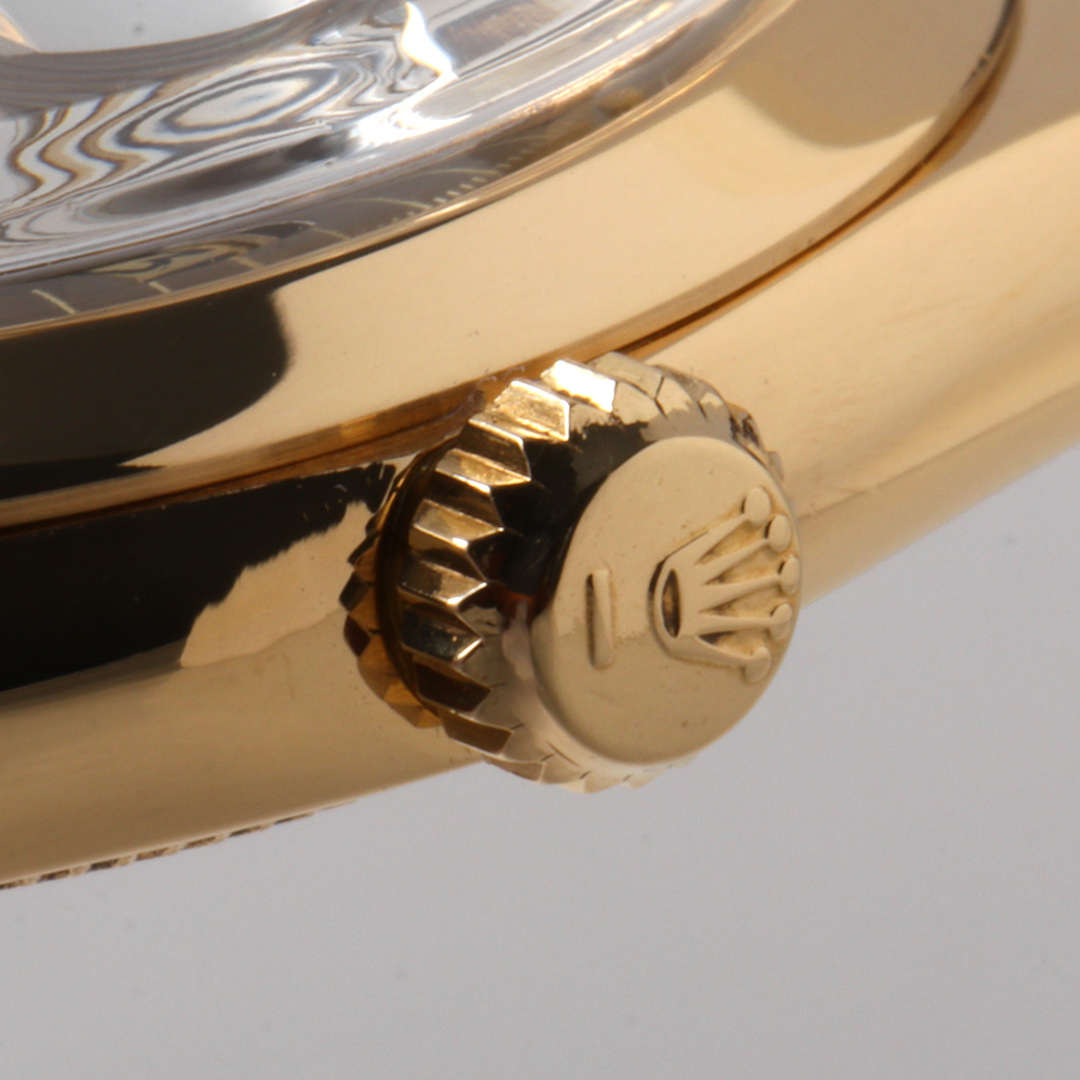 ROLEX(ロレックス)のロレックス オイスターパーペチュアルデイト 1500 ブラウン ドアストッパーインデックス 14番 メンズ アンティーク 腕時計 メンズの時計(腕時計(アナログ))の商品写真