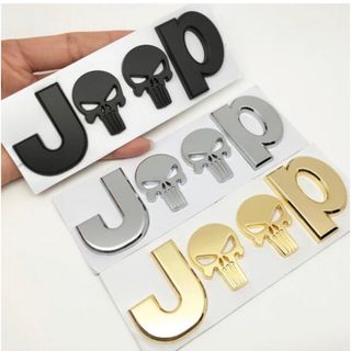 ジープ(Jeep)のJeep スカロ　ロゴ(車外アクセサリ)