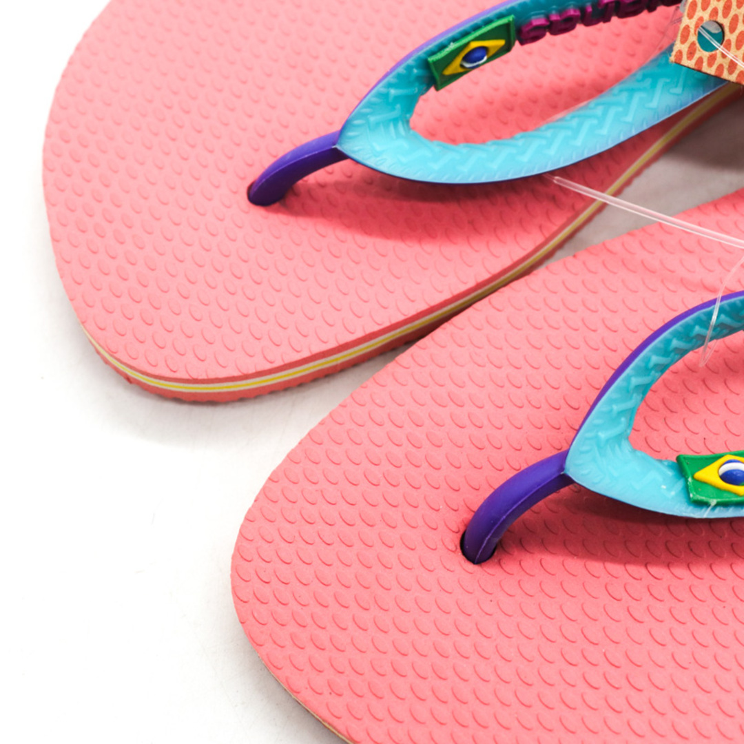 havaianas(ハワイアナス)のハワイアナス ブラジル ビーチサンダル 未使用 シューズ 靴 レディース EUR 37/8サイズ ピンク Havaianas レディースの靴/シューズ(サンダル)の商品写真