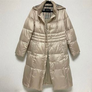 DAKS ロングダウンコート 40号 超美品