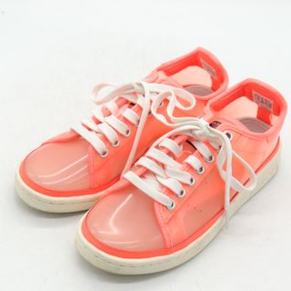 アディダス(adidas)のアディダス スニーカー スタンスミス FW9930 シアー ローカット シューズ 靴 レディース 23.5cmサイズ オレンジ adidas(スニーカー)