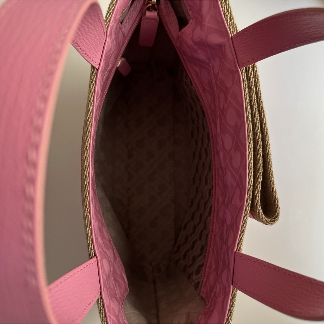 GHERARDINI(ゲラルディーニ)のゲラルディーニ　トートバッグ　リボン　ピンク レディースのバッグ(トートバッグ)の商品写真