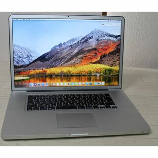 アップル(Apple)のMacBookPro 17インチ Core i7 2.66GHz 500GB(ノートPC)
