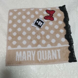 マリークワント(MARY QUANT)の新品未使用　MARY QUANTタオルハンカチ(ハンカチ)