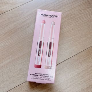 ローラメルシエ(laura mercier)のローラメルシエ ミニ　ベストセラーズ　ローズグロウ　キャビア　スティック　デュオ(アイシャドウ)