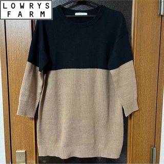 ローリーズファーム(LOWRYS FARM)のLOWRYS FARM ローリーズファーム ニット セーター ワンピース(ニット/セーター)