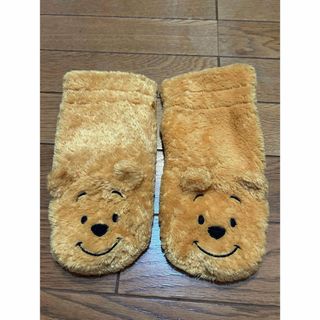 プーさん モコモコ手袋 毛 ディズニー (手袋)