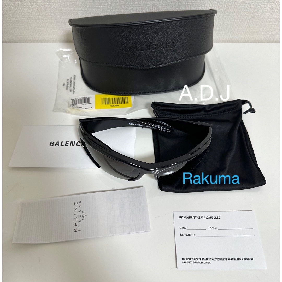 Balenciaga(バレンシアガ)の正規品　Balenciaga バレンシアガ　ユニセックス　サングラス　新品未使用 レディースのファッション小物(サングラス/メガネ)の商品写真