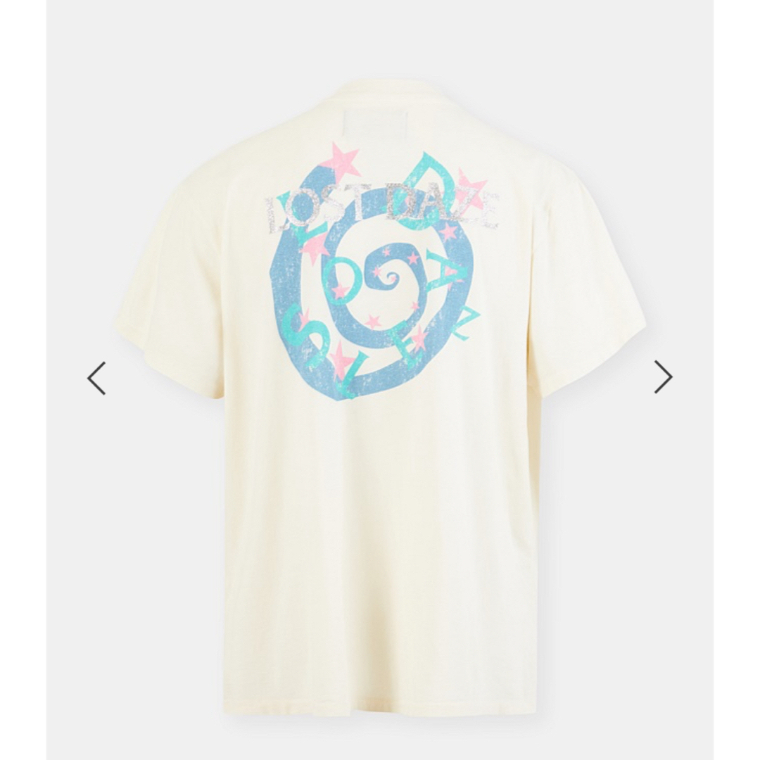 【LOST DAZE】Cream Spirit Frog Print Tシャツ