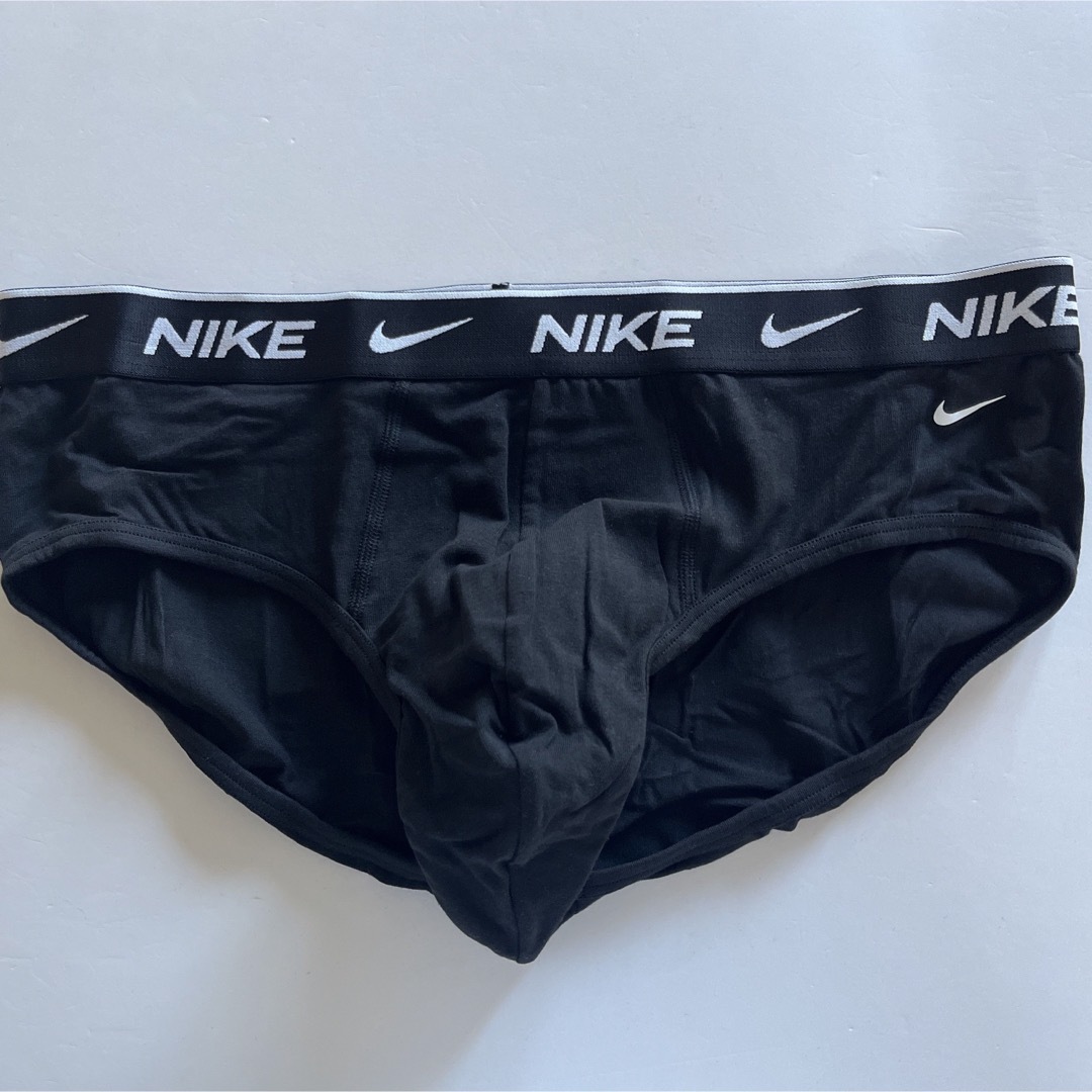 NIKE(ナイキ)のNIKE ナイキ　メンズビキニ　XL(L) ブラック　黒　メンズブリーフ　下着 メンズのアンダーウェア(その他)の商品写真