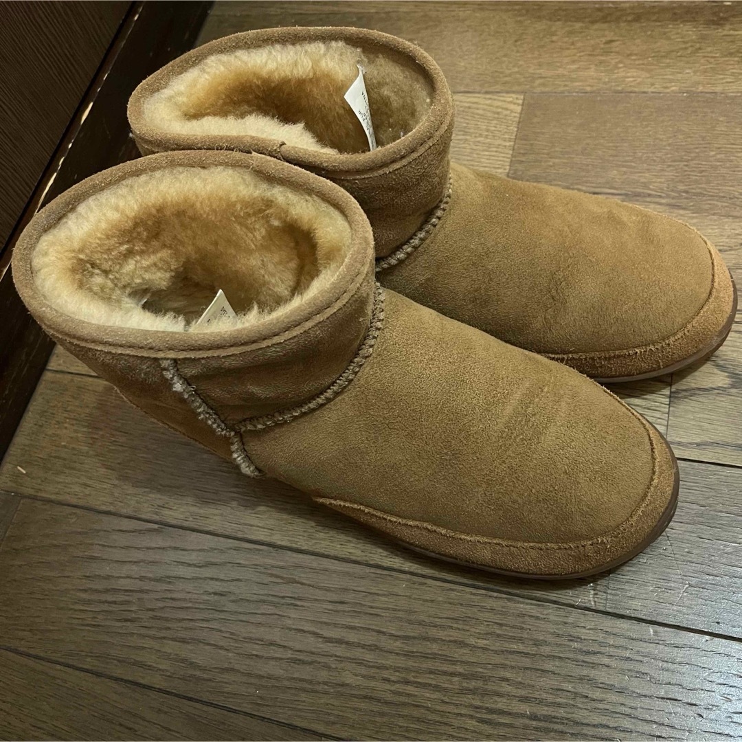 ミネトンカ MINNETONKA ムートンブーツ シープスキンレディース