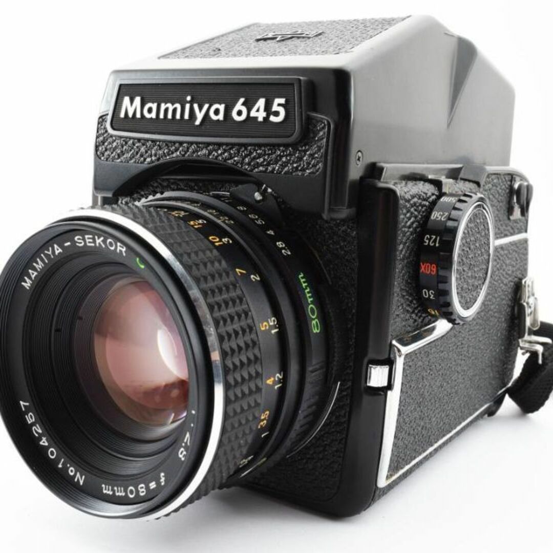 KTカメラ✨完動品✨Mamiya M645 SEKOR C 80mm F2.8 中判カメラ