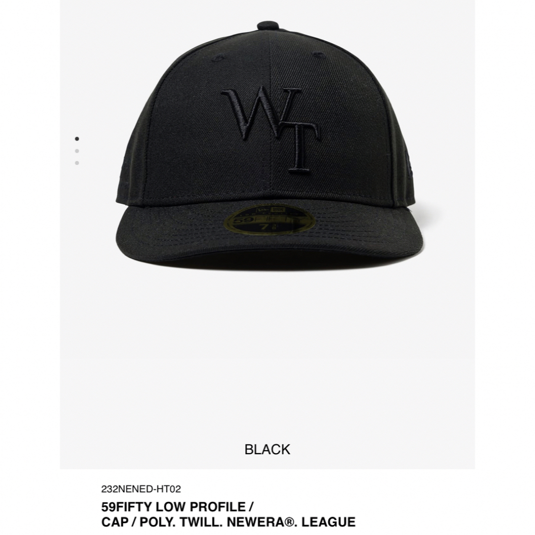 wtaps new era Black S 59FIFTY CAP ニューエラWTAPS - キャップ