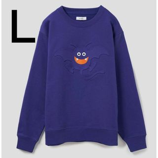 グラニフ(Design Tshirts Store graniph)のLサイズ　ドラゴンクエスト　ドラキー　スウェット　パープル　グラニフ(その他)