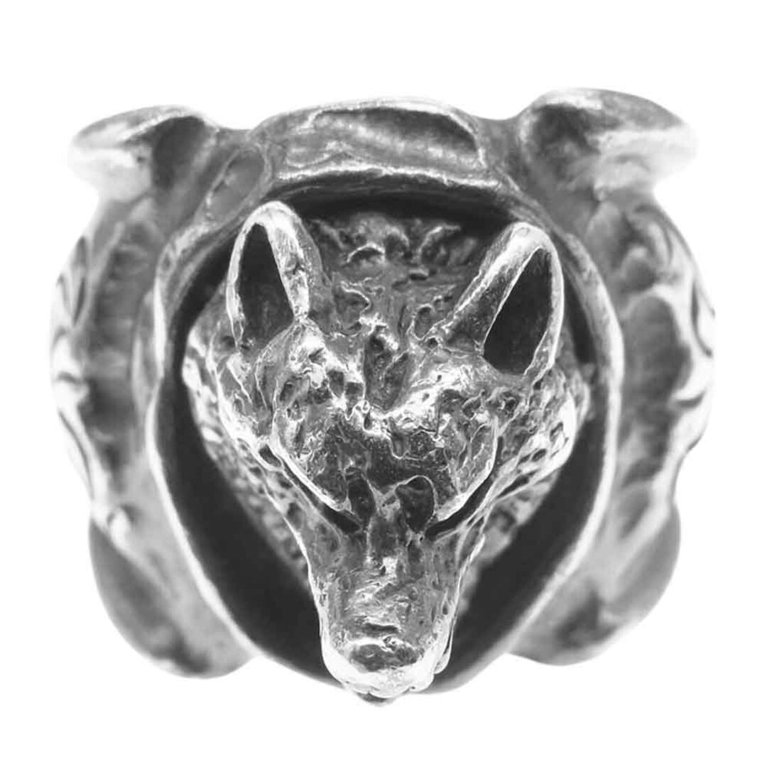 GODSIZE(ゴッドサイズ)のGODSIZE ゴッドサイズ リング WOLF RING ウルフ リング シルバー系 21.5号【中古】 メンズのアクセサリー(リング(指輪))の商品写真