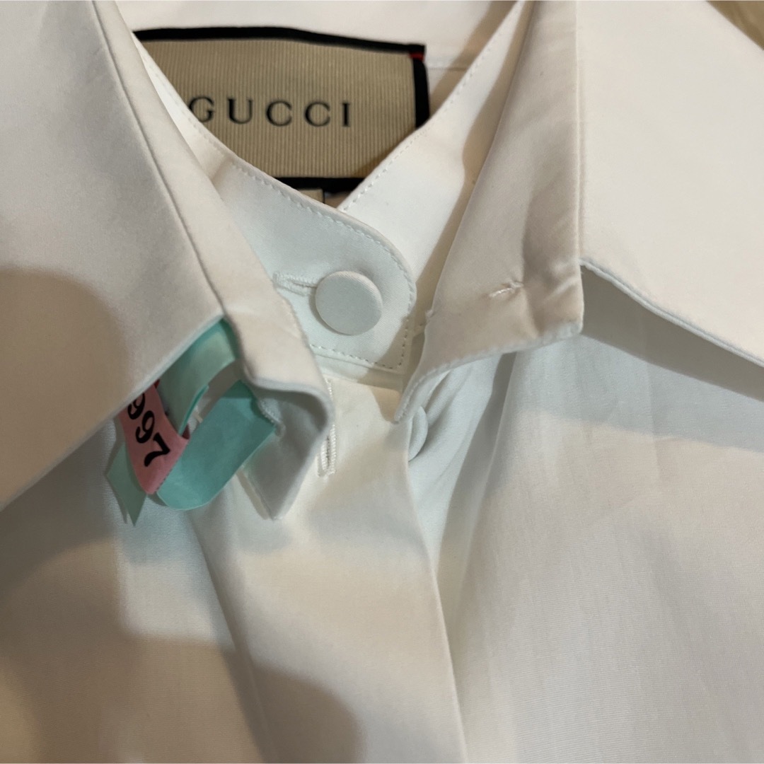Gucci(グッチ)のGUCCI ロングスリーブシャツ レディースのトップス(シャツ/ブラウス(長袖/七分))の商品写真