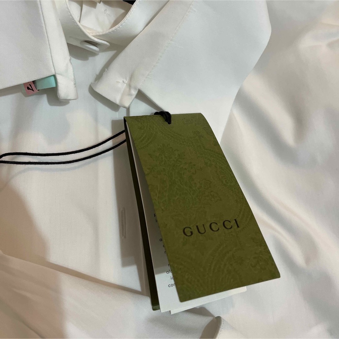 Gucci(グッチ)のGUCCI ロングスリーブシャツ レディースのトップス(シャツ/ブラウス(長袖/七分))の商品写真