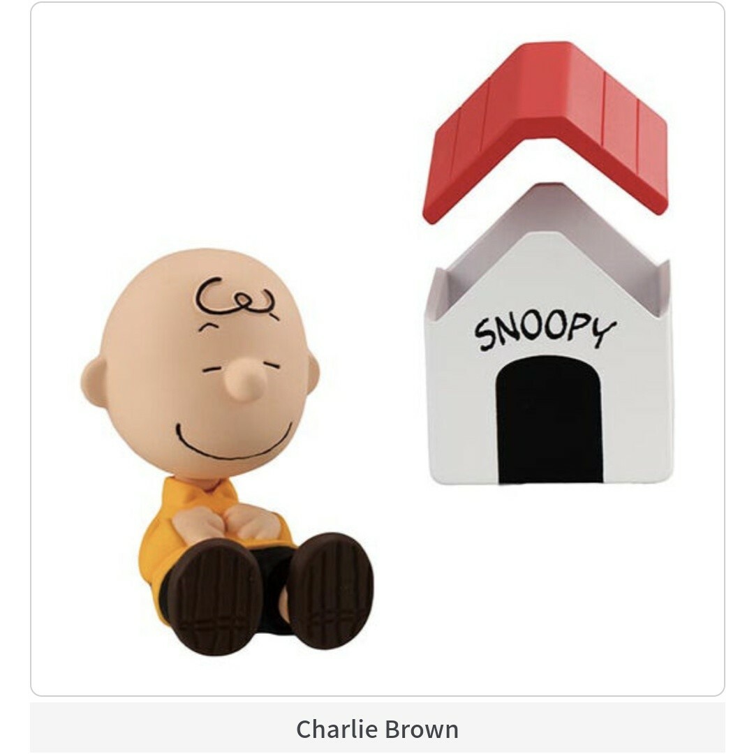 PEANUTS(ピーナッツ)の【新品】PEANUTS　カプセルヴィネット　スヌーピー　チャーリーブラウンセット エンタメ/ホビーのおもちゃ/ぬいぐるみ(キャラクターグッズ)の商品写真