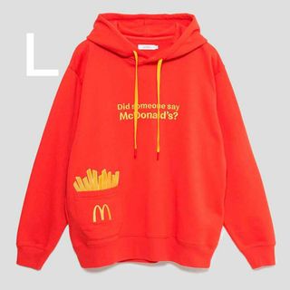 グラニフ(Design Tshirts Store graniph)のLサイズ　グラニフ　マクドナルド　「マックフライポテト ポケット2」パーカー(その他)