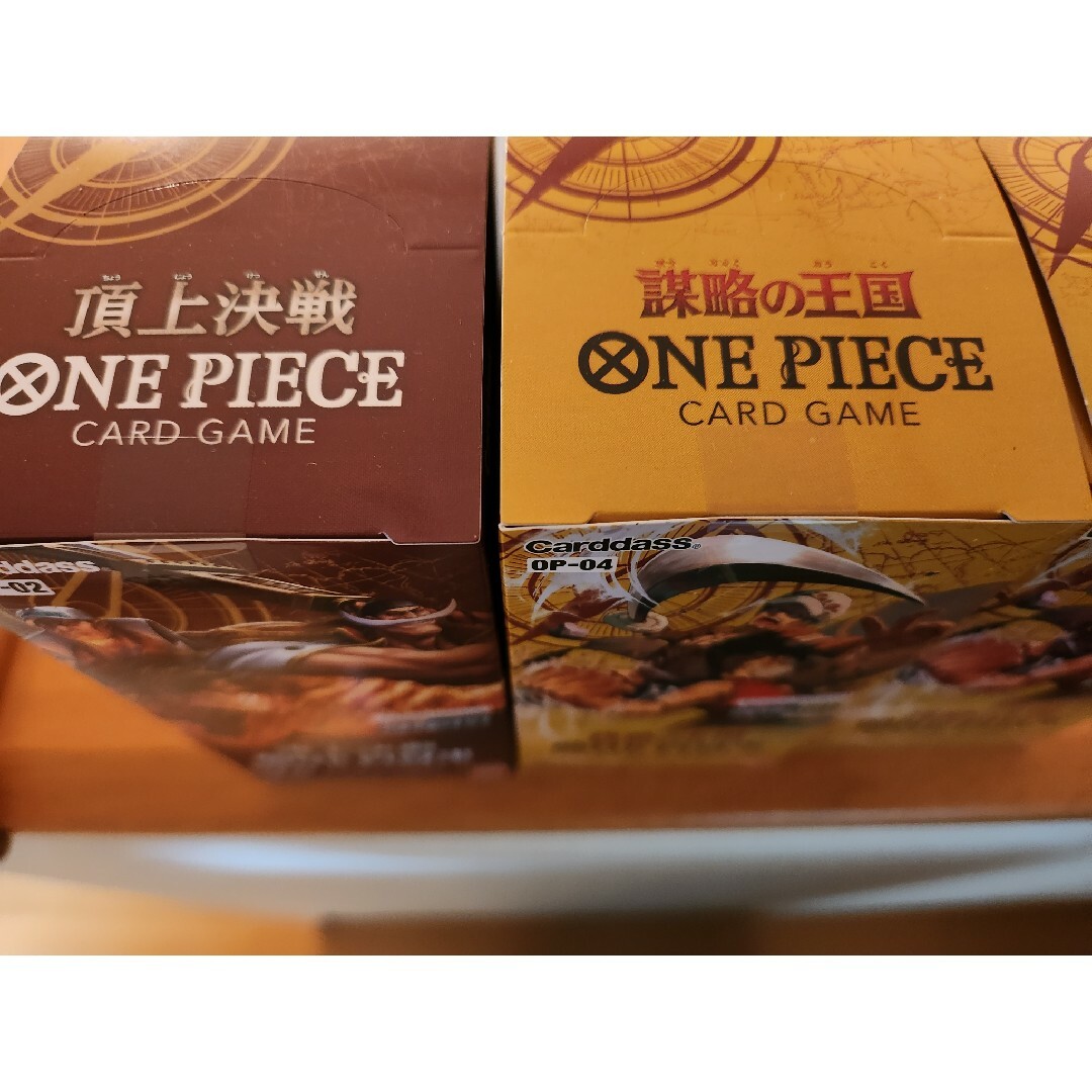 ONE PIECE(ワンピース)のONE PIECE カードゲーム 謀略の王国 頂上決戦 エンタメ/ホビーのトレーディングカード(Box/デッキ/パック)の商品写真