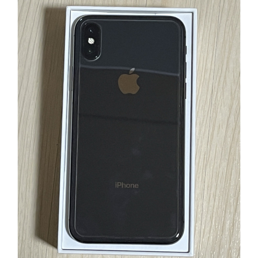 美品　 オマケ付　Apple iPhone X 256GB スペースグレイ　本体