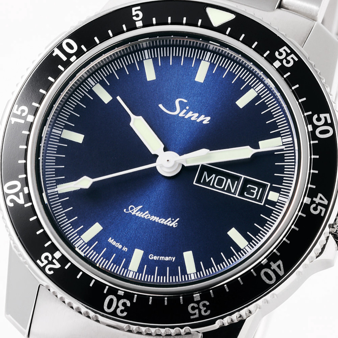 SINN(シン)のジン インストゥルメント ウォッチ 104.ST.SA.I.B メンズ 中古 腕時計 メンズの時計(腕時計(アナログ))の商品写真