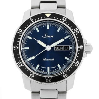 シン(SINN)のジン インストゥルメント ウォッチ 104.ST.SA.I.B メンズ 中古 腕時計(腕時計(アナログ))