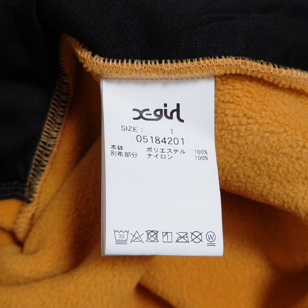 X-girl(エックスガール)のX-girl★HALF ZIP FLEECE TOP レディースのトップス(その他)の商品写真