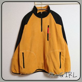 エックスガール(X-girl)のX-girl★HALF ZIP FLEECE TOP(その他)