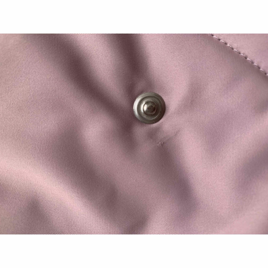 UNICA(ユニカ)のUNICA 100センチ　 女の子　アウター　ピンク　リボン　中綿　くすみカラー キッズ/ベビー/マタニティのキッズ服女の子用(90cm~)(ジャケット/上着)の商品写真