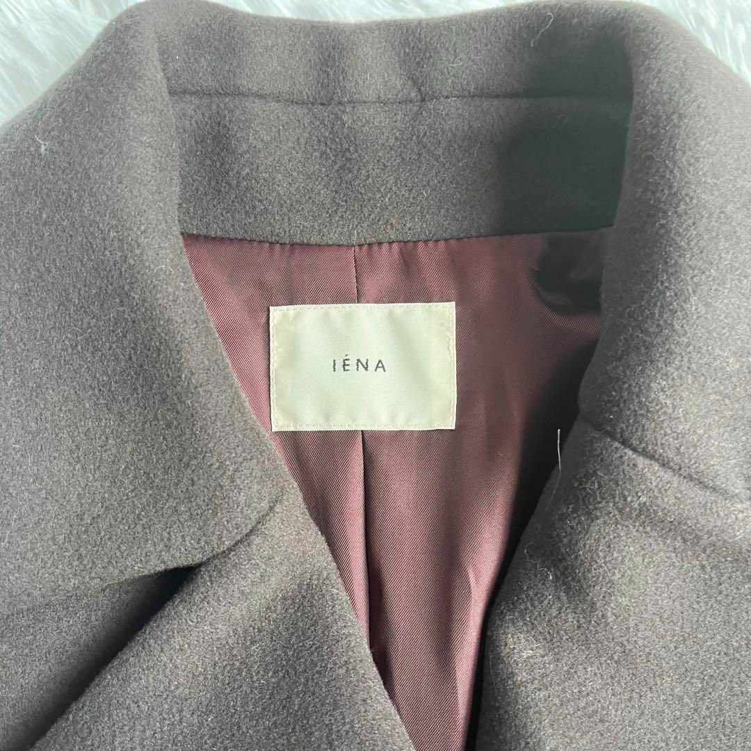 IENA(イエナ)の【美品】イエナ　マンテコ ロングチェスターコート ビックシルエット レディースのジャケット/アウター(チェスターコート)の商品写真