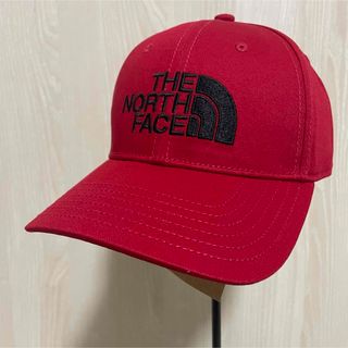 ザノースフェイス(THE NORTH FACE)の新品レア THE NORTH FACE ノースフェイス キャップ ブラック 赤黒(キャップ)