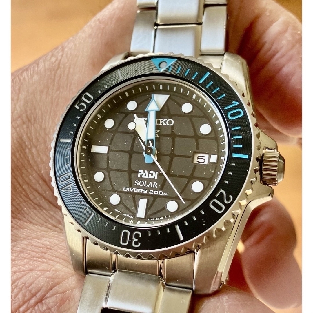 SEIKO(セイコー)の新品未使用SEIKO prospex PADI BOYZ diver SOLAR メンズの時計(腕時計(アナログ))の商品写真