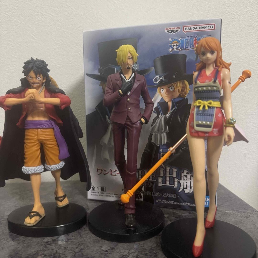 ONE PIECE - ワンピース THE出航シリーズ 6体セットの通販 by